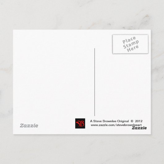 La carte postale de starlette (Dos)