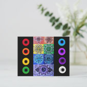 La carte postale des 7 Chakras (Debout devant)