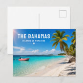 La carte postale des Bahamas (Devant / Derrière)