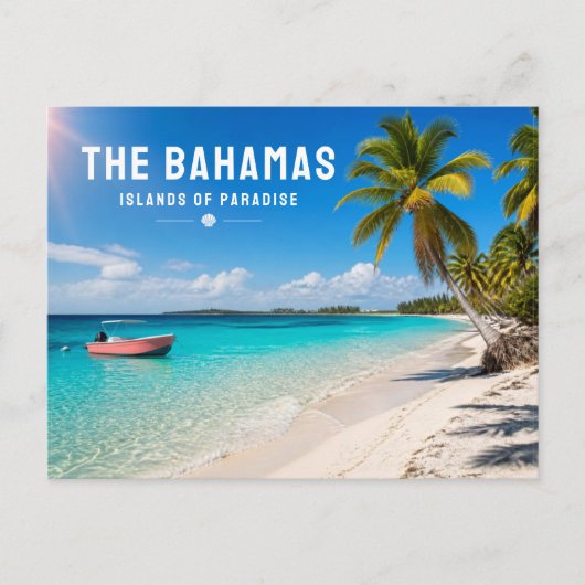 La carte postale des Bahamas (Devant)