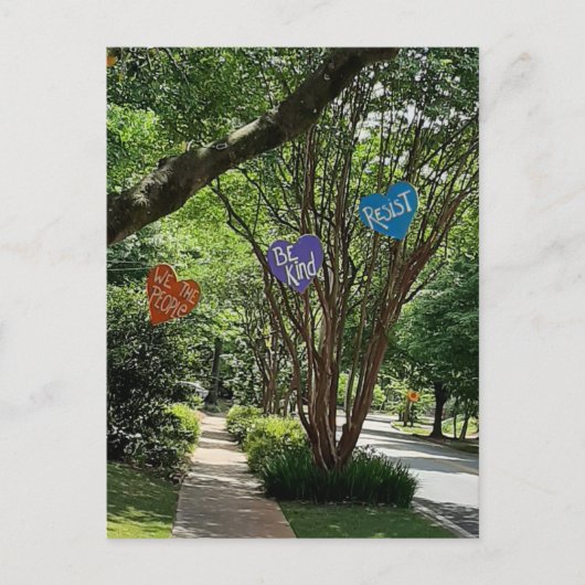 La carte postale des cœurs d'Avondale (Devant)