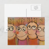 "la carte postale des enfants (Devant / Derrière)