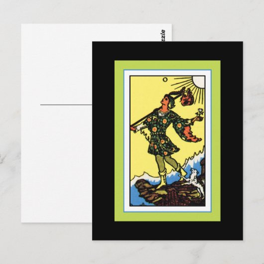 La carte postale d'imbécile (Devant / Derrière)