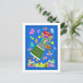 La carte postale du défilé de Pâques (Debout devant)