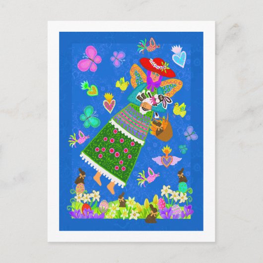 La carte postale du défilé de Pâques (Devant)