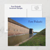 La carte postale du fort (Devant / Derrière)