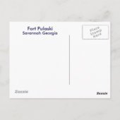 La carte postale du fort (Dos)