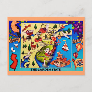 La carte postale du Garden State