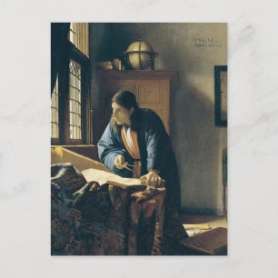 La carte postale du Géographe de Johannes Vermeer