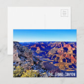 La carte postale du Grand Canyon (Devant / Derrière)