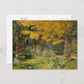 La carte postale du jardin de Claude Monet (Devant / Derrière)