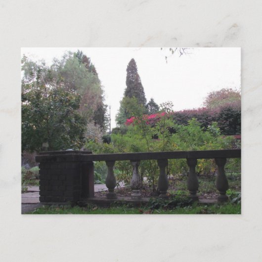 La carte postale du jardin de scret (Devant)