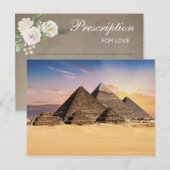 La carte postale du jeu de shower de mariage des p (Devant / Derrière)