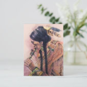 La Carte Postale du Joueur de Flûte (Debout devant)