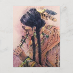 La Carte Postale du Joueur de Flûte