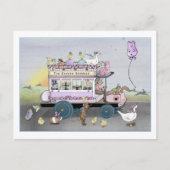 La carte postale du lever de soleil de Pâques (Devant)