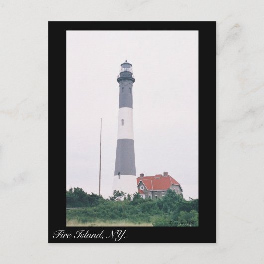 La carte postale du phare (Devant)
