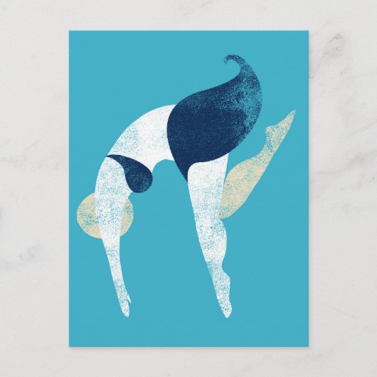 La carte postale du plus joli plat-ventre (Devant)