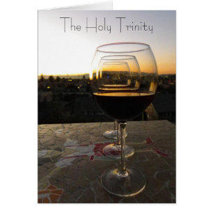La Carte postale Du Vin De La Sainte Trinité !