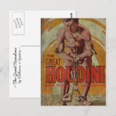 La carte postale Great Houdini (Devant / Derrière)