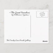 La carte postale Great Houdini (Dos)