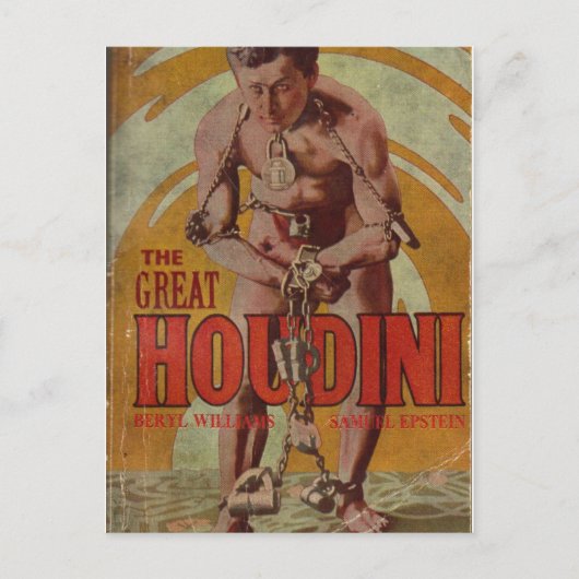 La carte postale Great Houdini (Devant)