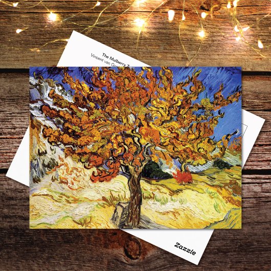 La carte postale Le Mûrier de Vincent van Gogh