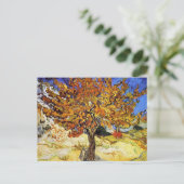 La carte postale Le Mûrier de Vincent van Gogh (Debout devant)