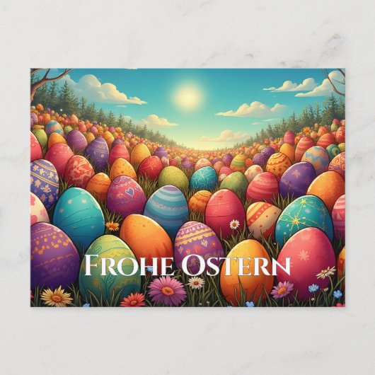 La carte postale magique des Fêtes de l'Est (Devant)