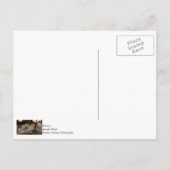 La carte postale Merci de retour de maman (Dos)