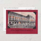 La carte postale première génération de Milton (Devant / Derrière)