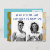 La carte postale reste forte (Devant / Derrière)