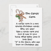 La carte postale Sucre de canne (Devant / Derrière)