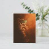 la carte postale unique gnome imaginaire art (Debout devant)