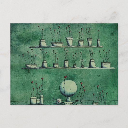 La carte postale verte (Devant)