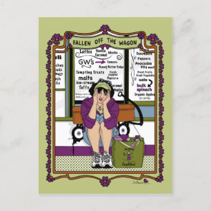 La Carte Postale Wagon_A_ Est Tombée