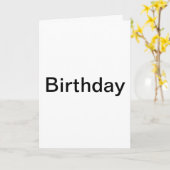 La carte qui dit très peu (Fleur jaune)