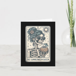 La carte Summerween Queen Tarot, Halloween en cuis