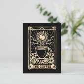 La carte tarot café sombre académicien (Debout devant)