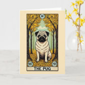 La carte Tarot Carlin (Fleur jaune)