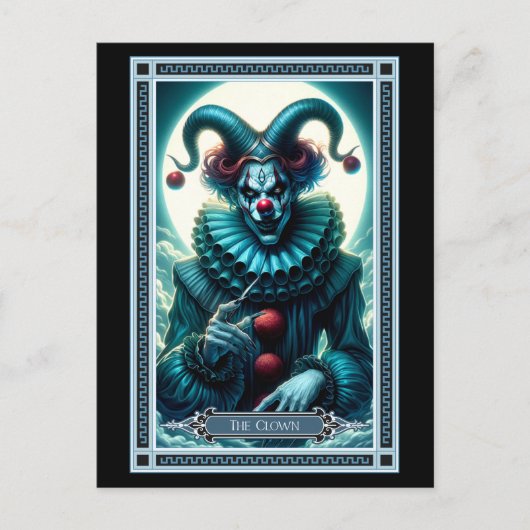 La carte Tarot Clown (Devant)