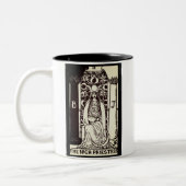 la carte tarot de la grande prêtresse | mug (Gauche)