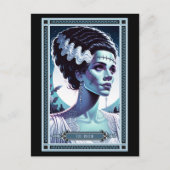 La carte Tarot de la mariée de Frankenstein (Devant)