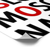 La Casa de Papel Names of Cities Poster (Hoek)