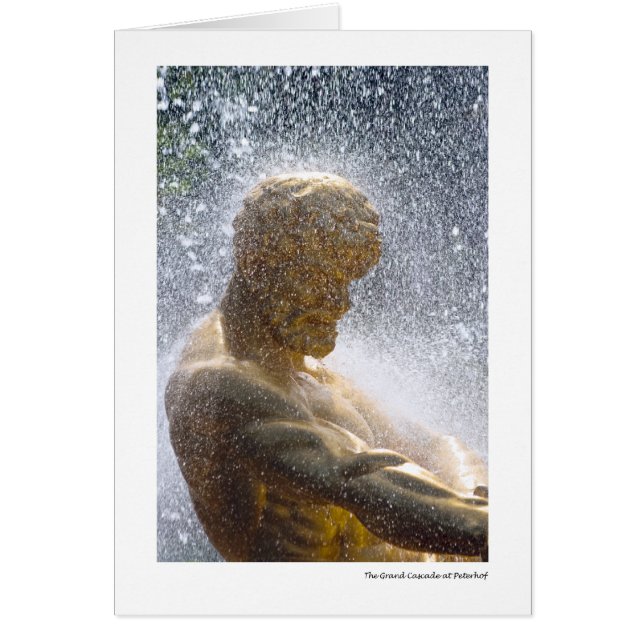 La cascade grande chez Peterhof (Devant)