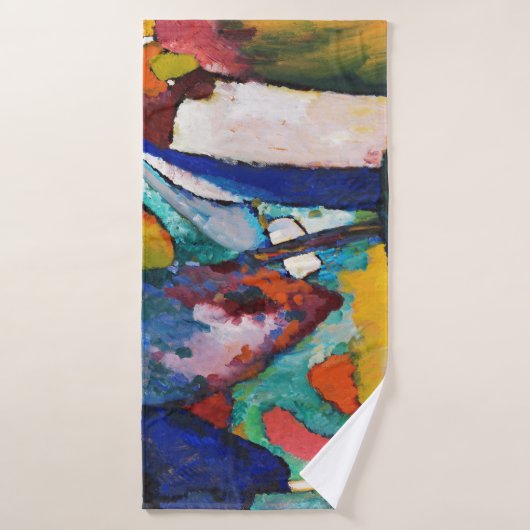 La Cascade, Wassily Kandinsky (Serviette de bain)