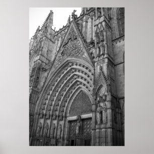 La Catedral Poster Print (Barcelona, Spanje)