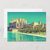 la Cathédrale de Majorque, Palma Carte Postale (Devant / Derrière)