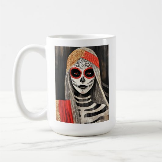 La Catrina Pirate Koffiemok (Links)
