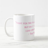 La célèbre citation de RBG Mug (Gauche)